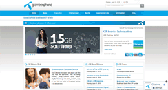 Desktop Screenshot of internet.grameenphone.com